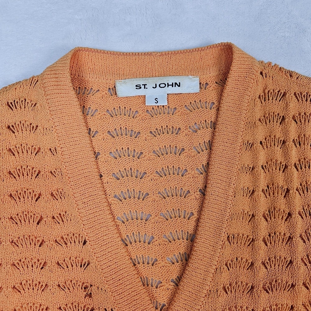 St John Collection Marie Gray Skirt Suit Jacket Marie Gray Women 8 S Knit Button - Picture 3 of 16